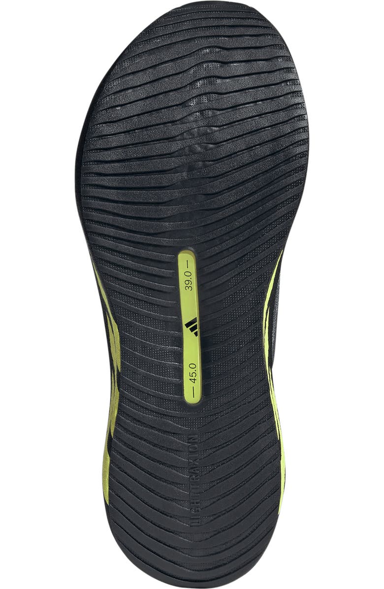 adidas Hyperboost Edge Running Shoe, Alternate, color, Carbon/ Hi-Res Yellow/ Grey