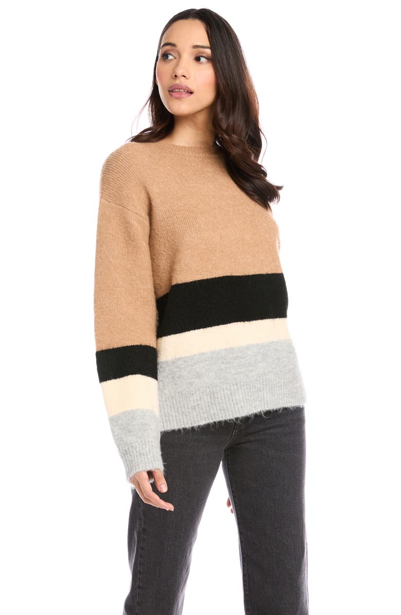 FIFTEEN TWENTY Colorblock Sweater, Alternate, color, 
