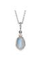  Moonstone, White Gold