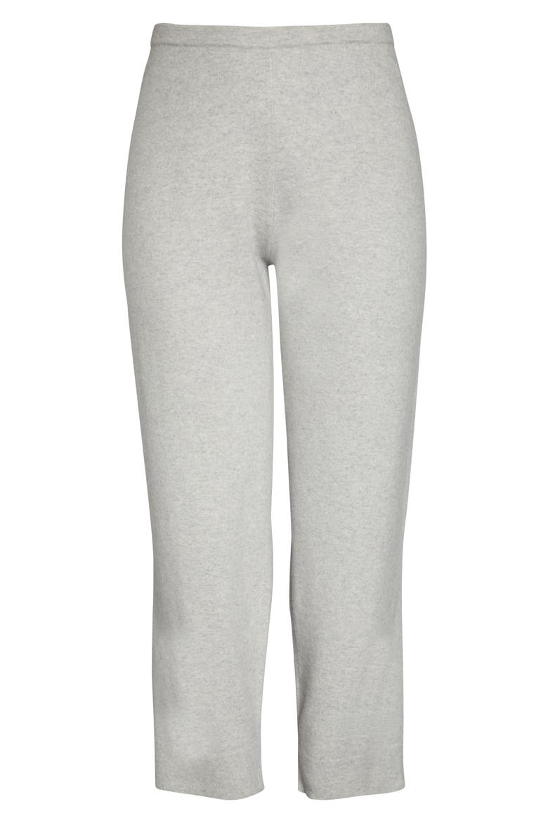 Slim Fit Cashmere Pants, Alternate, color, HEATHER GREY