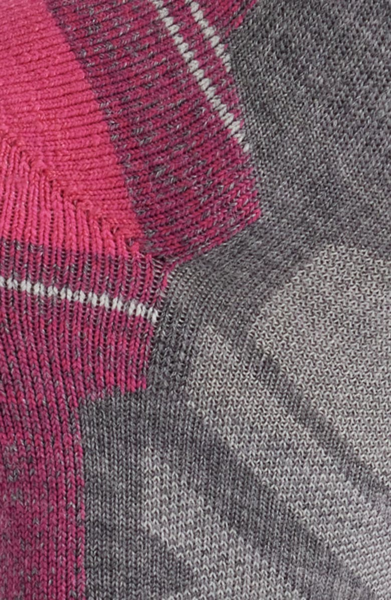 Smartwool Hike Light Cushion Crew Socks, Alternate, color, Power Pink