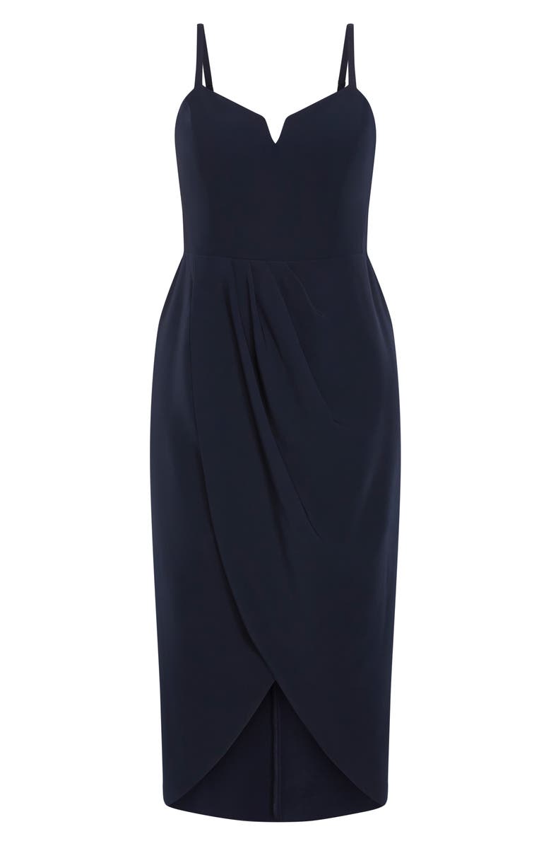 City Chic Sassy Dress, Alternate, color, Navy