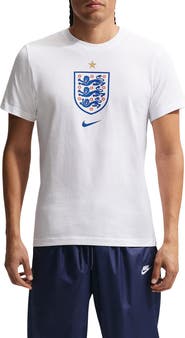 Nike England Crest Cotton Graphic T-Shirt