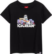 ICECREAM Kids' Kart Cotton Graphic T-Shirt
