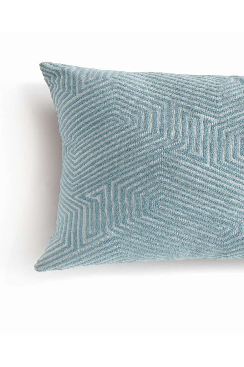 Sora Lumbar Indoor-Outdoor Pillow, Alternate, color, Blue
