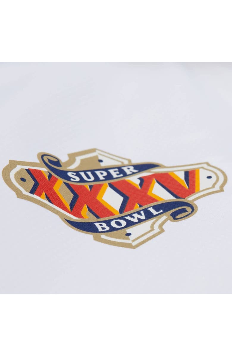 Mitchell & Ness Men's Mitchell & Ness  White Baltimore Ravens Vintage Logo Coaches Full-Snap Hoodie Jacket, Alternate, color, 