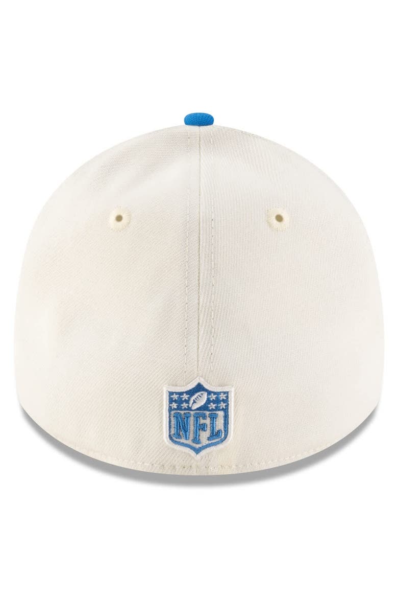 Men's New Era  Cream/Blue Detroit Lions 2025 NFL Draft 39THIRTY Flex Hat, Alternate, color, Cream
