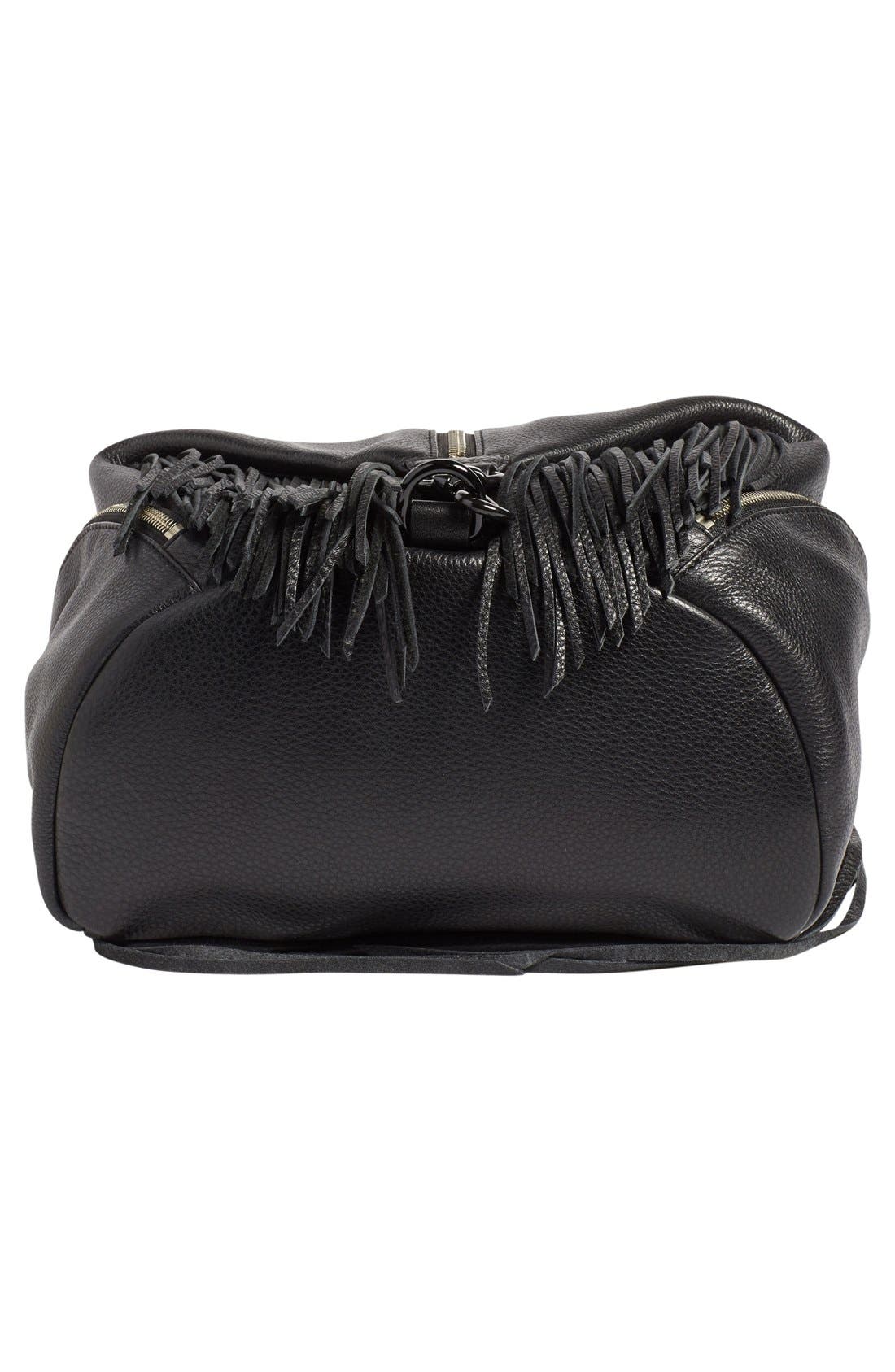 Rebecca Minkoff 'Fringe Julian' Backpack, Alternate, color, 
