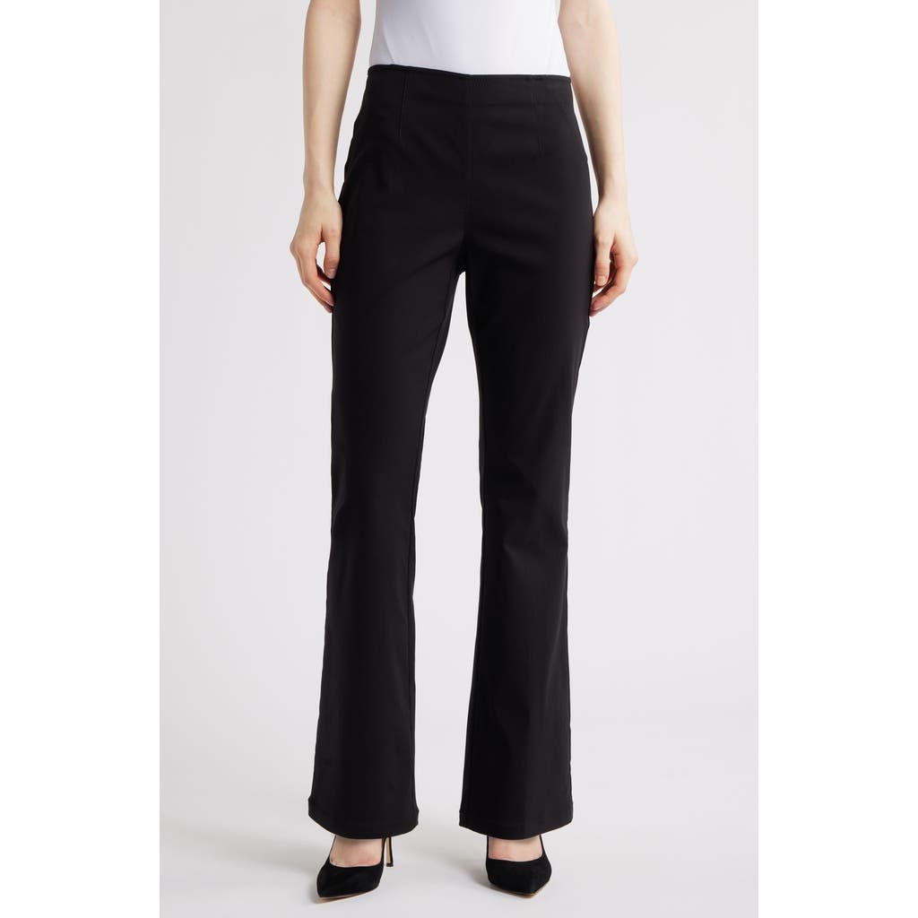 Nic + Zoe Nic+zoe Stretch Ankle Flare Pants In Black