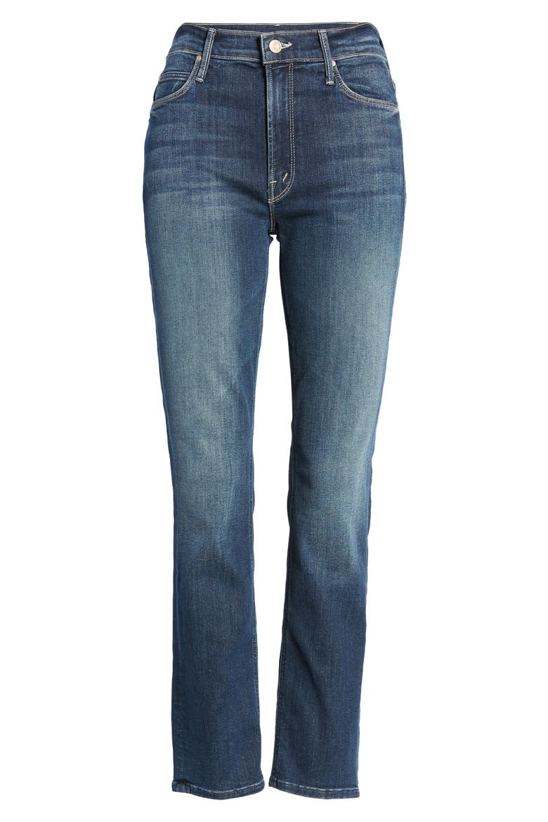 The Dazzler High Waist Ankle Straight Leg Jeans, Alternate, color, ON THE EDGE