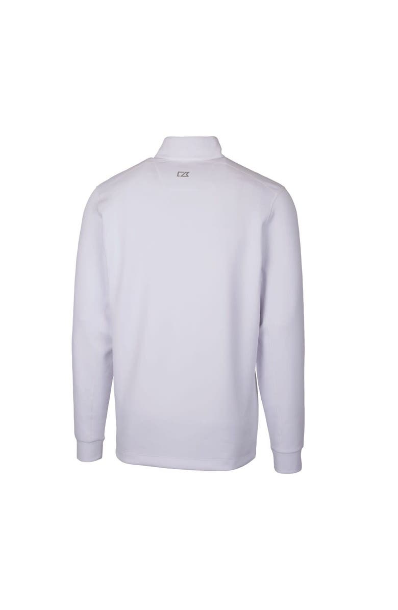 Cutter & Buck Men's Cutter & Buck  White Penn State Nittany Lions Alumni Logo Traverse Stretch Quarter-Zip Pullover Top, Alternate, color, 