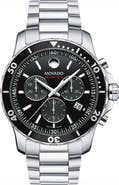 Movado 'Series 800' Chronograph Bracelet Watch, 42mm