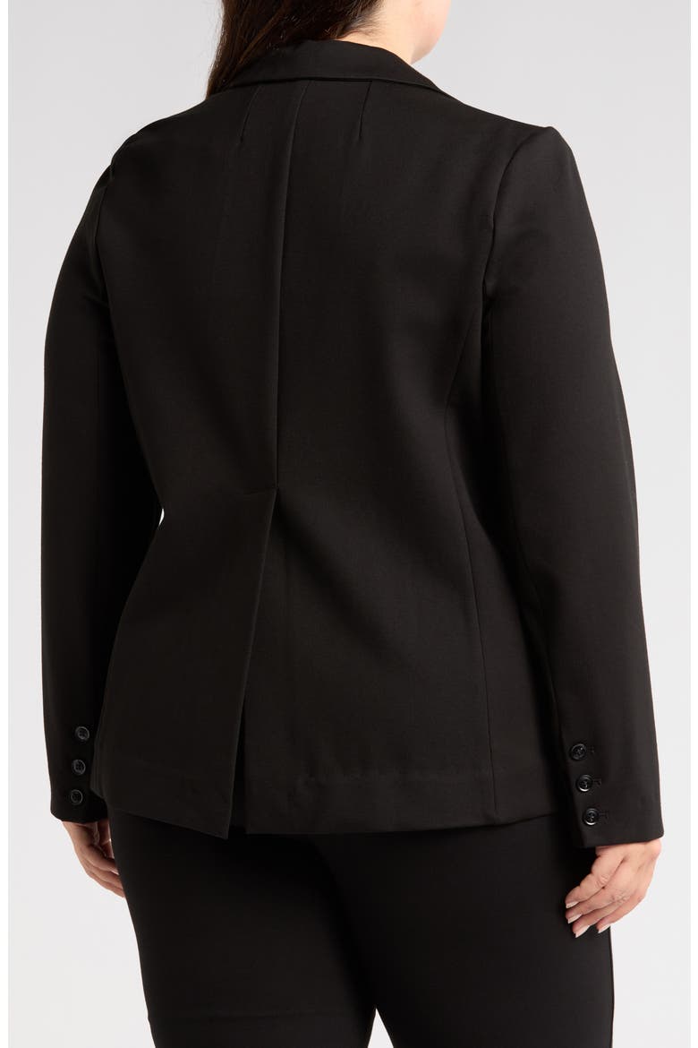 Beas Ponte Blazer, Alternate, color, BLACK