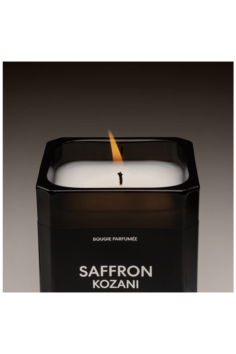 Saffron Kozani Scented Candle, Alternate, color, NO COLOR