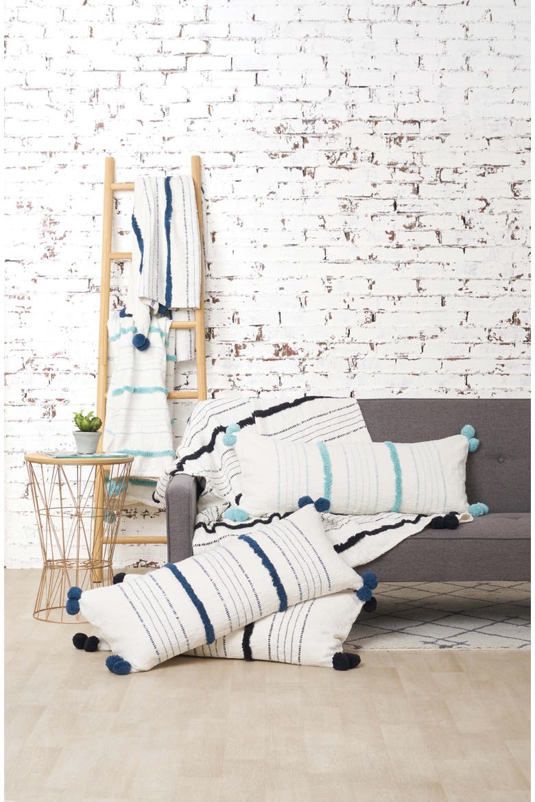Lee Throw Blankets Collection, Alternate, color, Navy