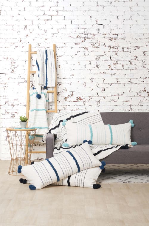 Carol & Frank Lee Throw Pillows Collection In Blue