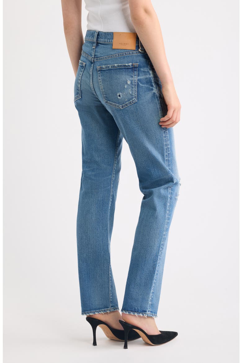 Bridgeville Slim Straight Jeans, Alternate, color, BLUE