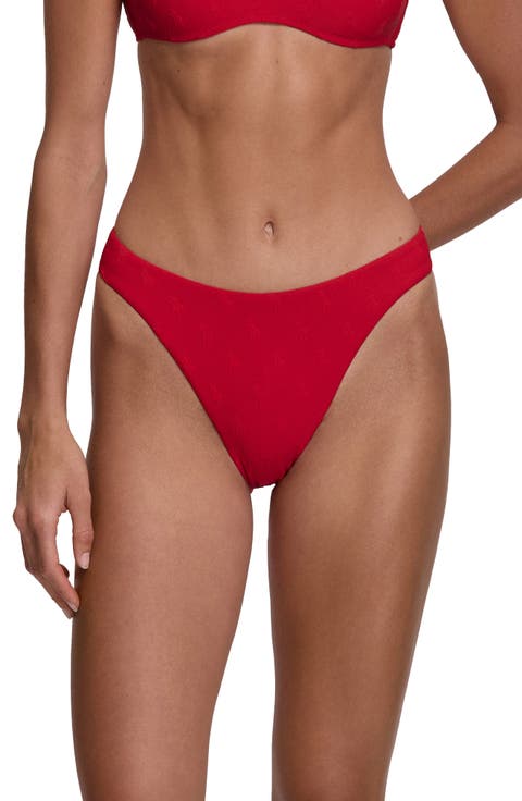High Leg Scoop Bikini Bottoms