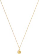 COACH Tea Rose Short Pendant Necklace