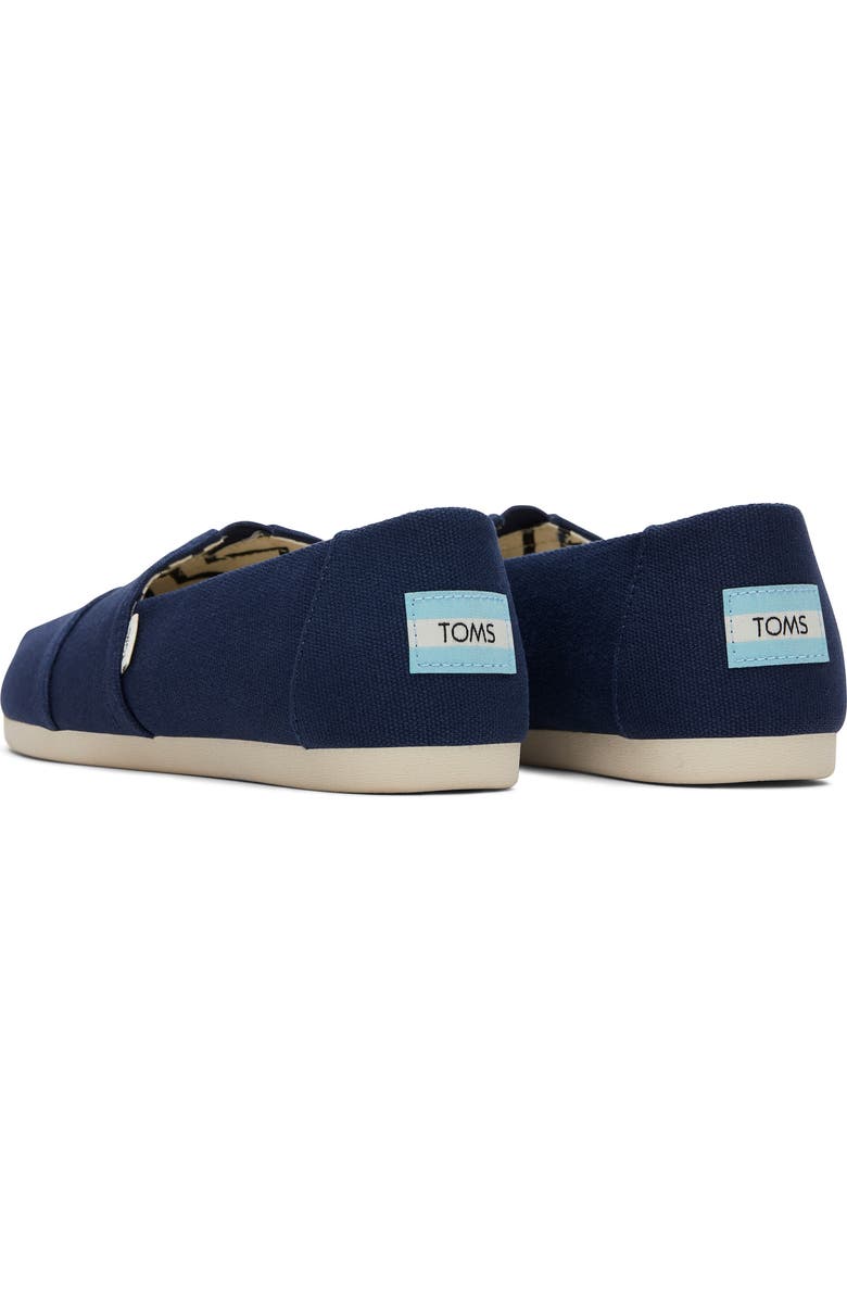TOMS Alpargata Slip-On, Alternate, color, Navy