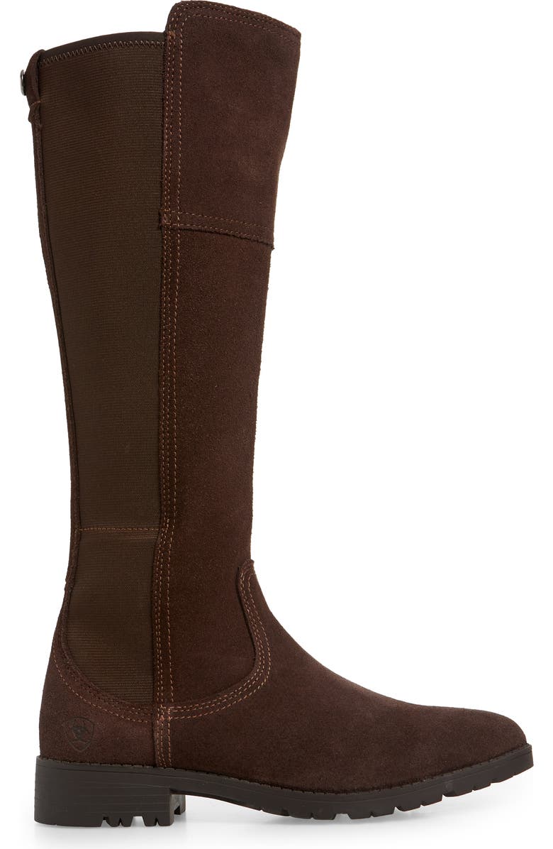 Ariat Sutton II Tall Waterproof Boot, Alternate, color, Chocolate
