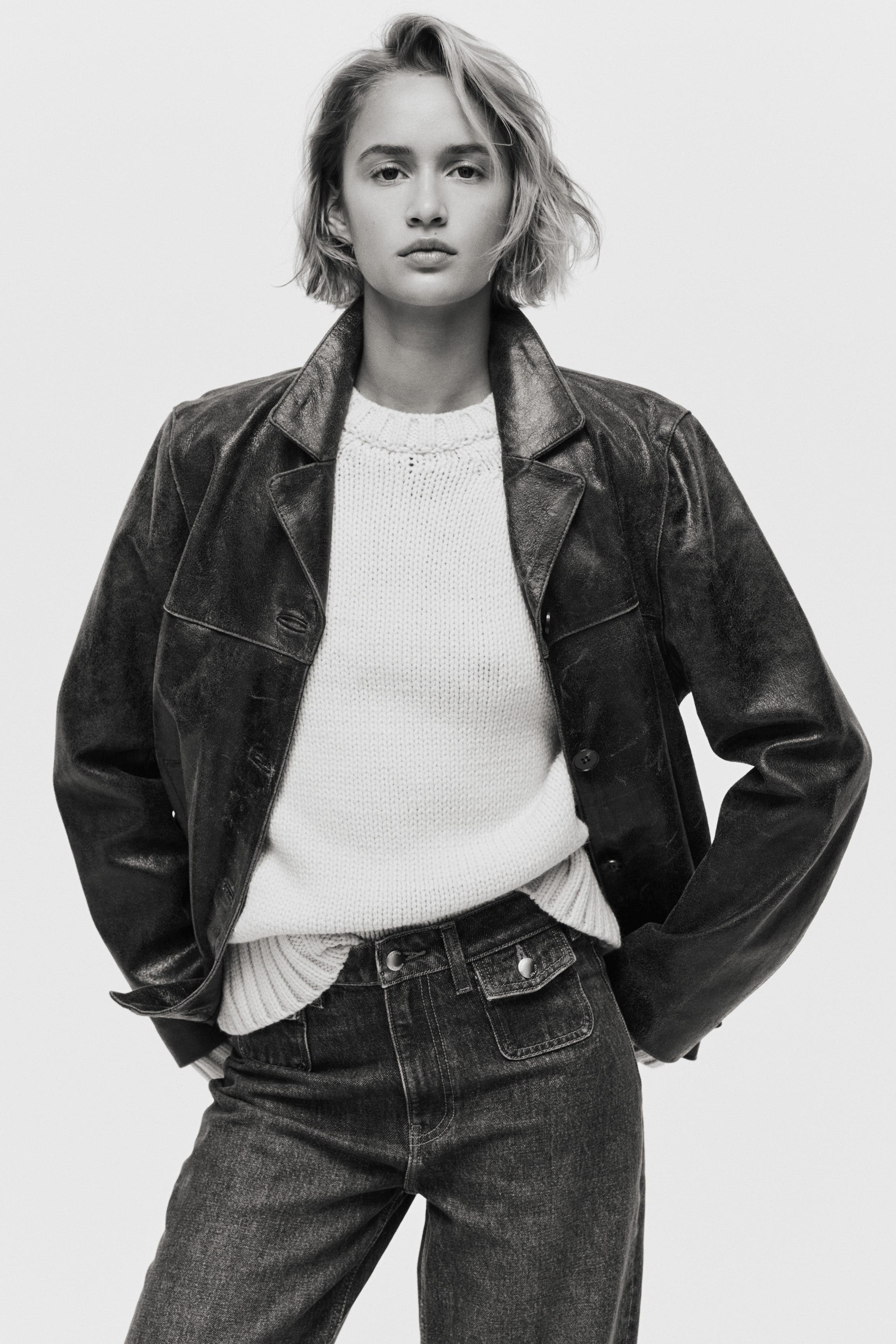 Wide high jeans - image 2
