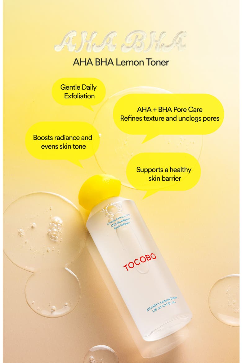 AHA BHA Lemon Toner, Alternate, color, NO COLOR