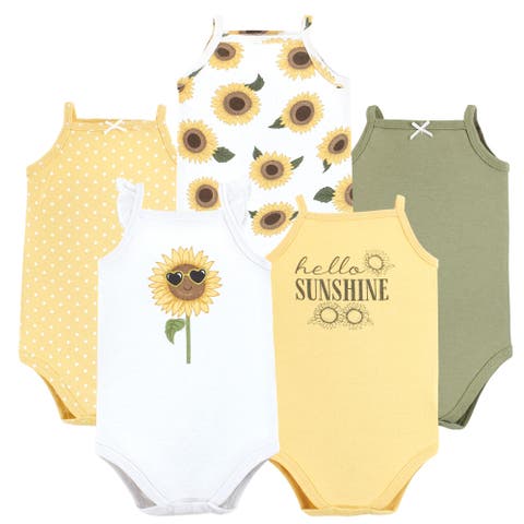 Soft Cotton Sleeveless Bodysuit