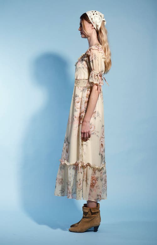 Shop Walter Baker Georgia Dress In Desert Rose