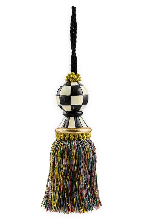 Courtly Check Tassel