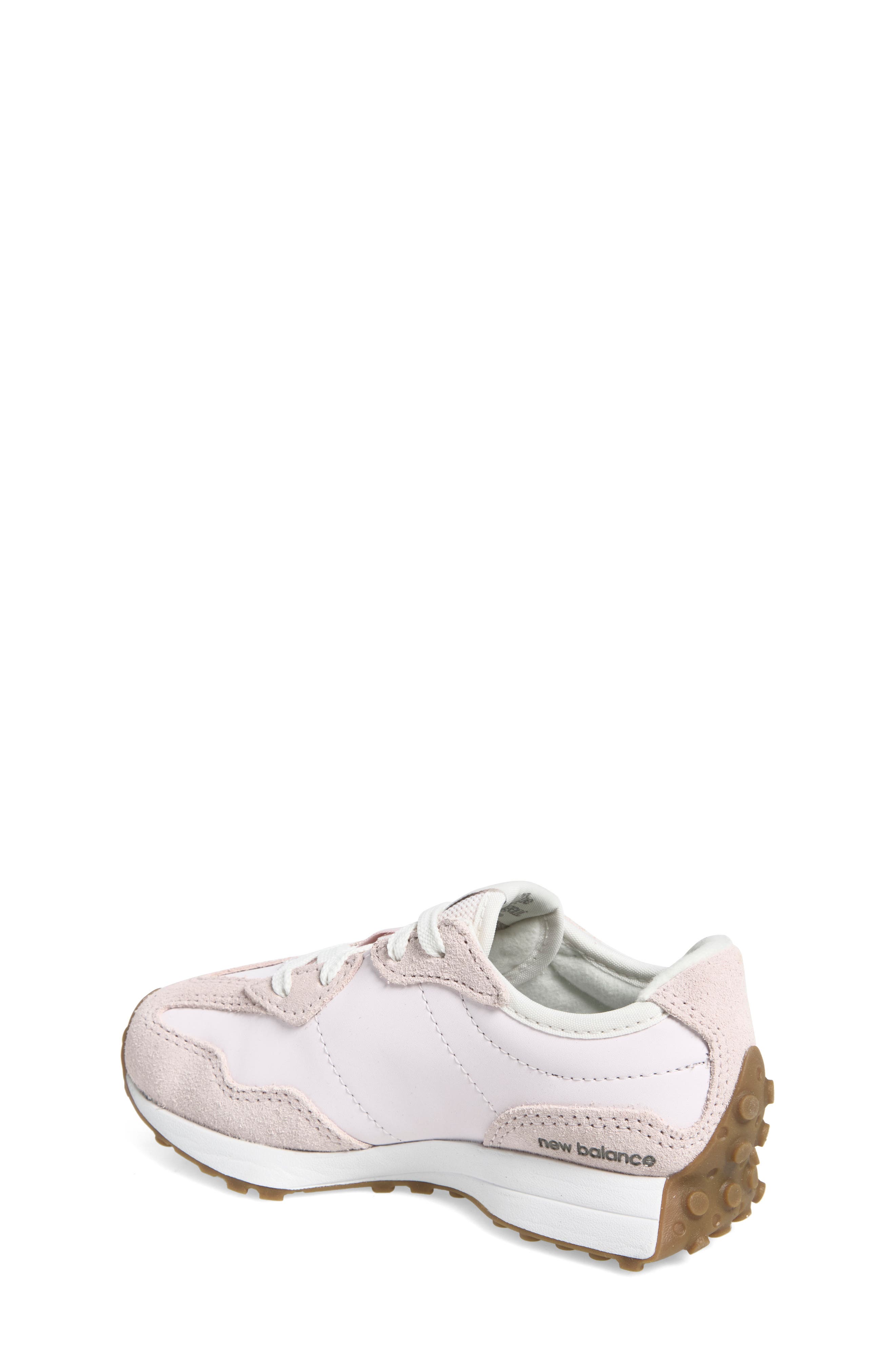 Kids' 327 Sneaker, Alternate, color, PINK SALT/ DK SILVER METALLIC