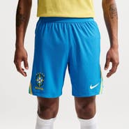 Nike Men's Nike Blue Brazil National Team 2026 Home Match Authentic Shorts