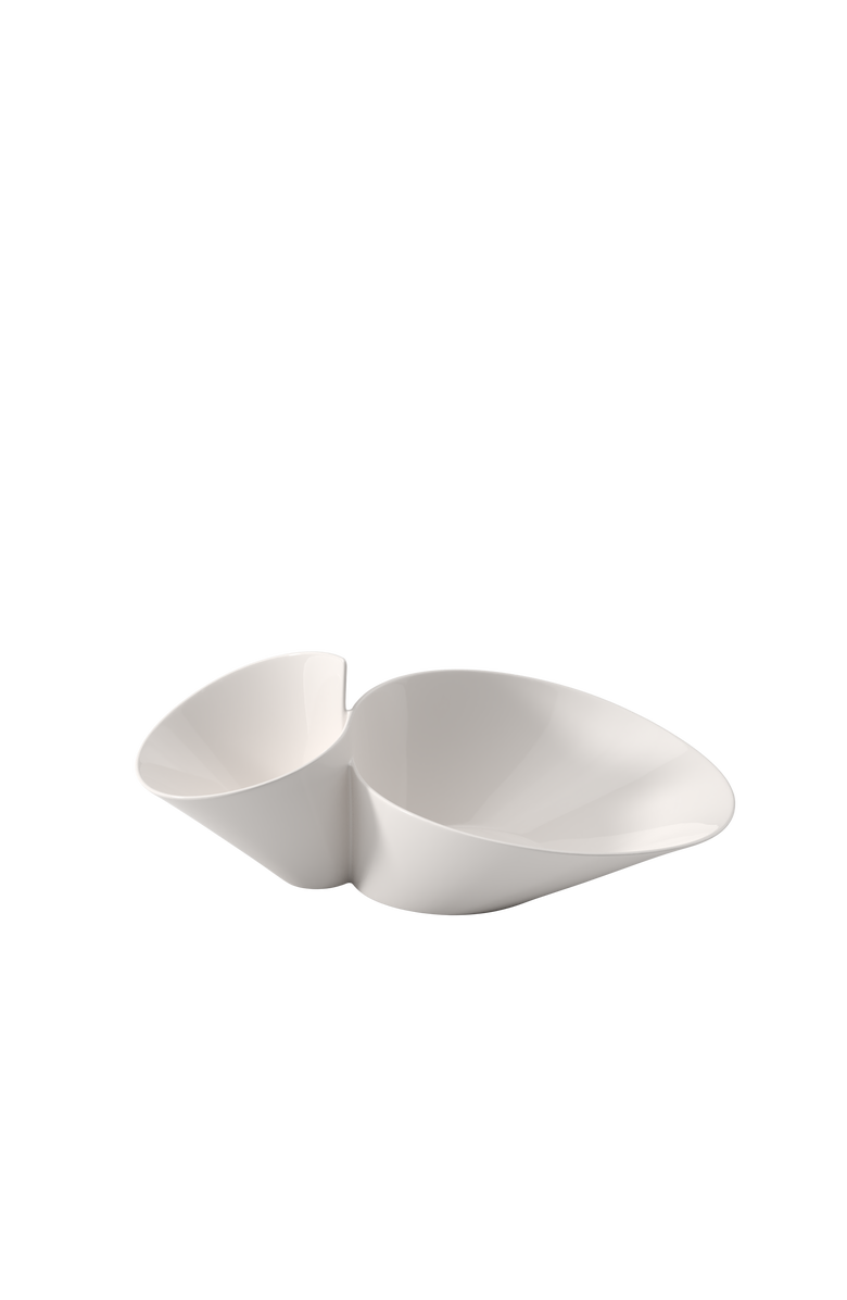Villeroy & Boch NewWave Chip & Dip (Eye-Catcher) Bowl, Main, color, White