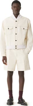 Lanvin Teddy Jacket In Denim