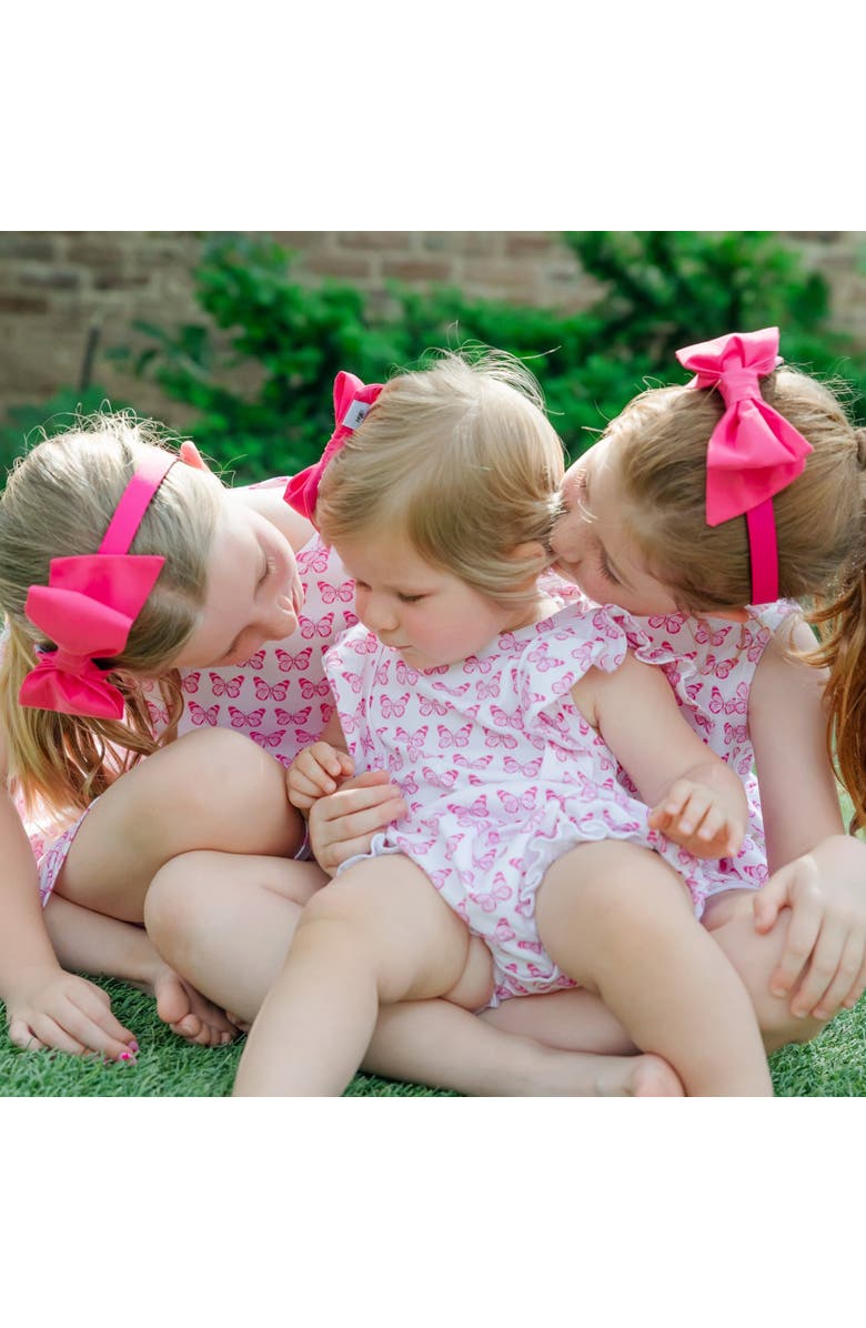 Lila and Hayes Mae Girls' Bubble, Alternate, color, Cartie Butterflies