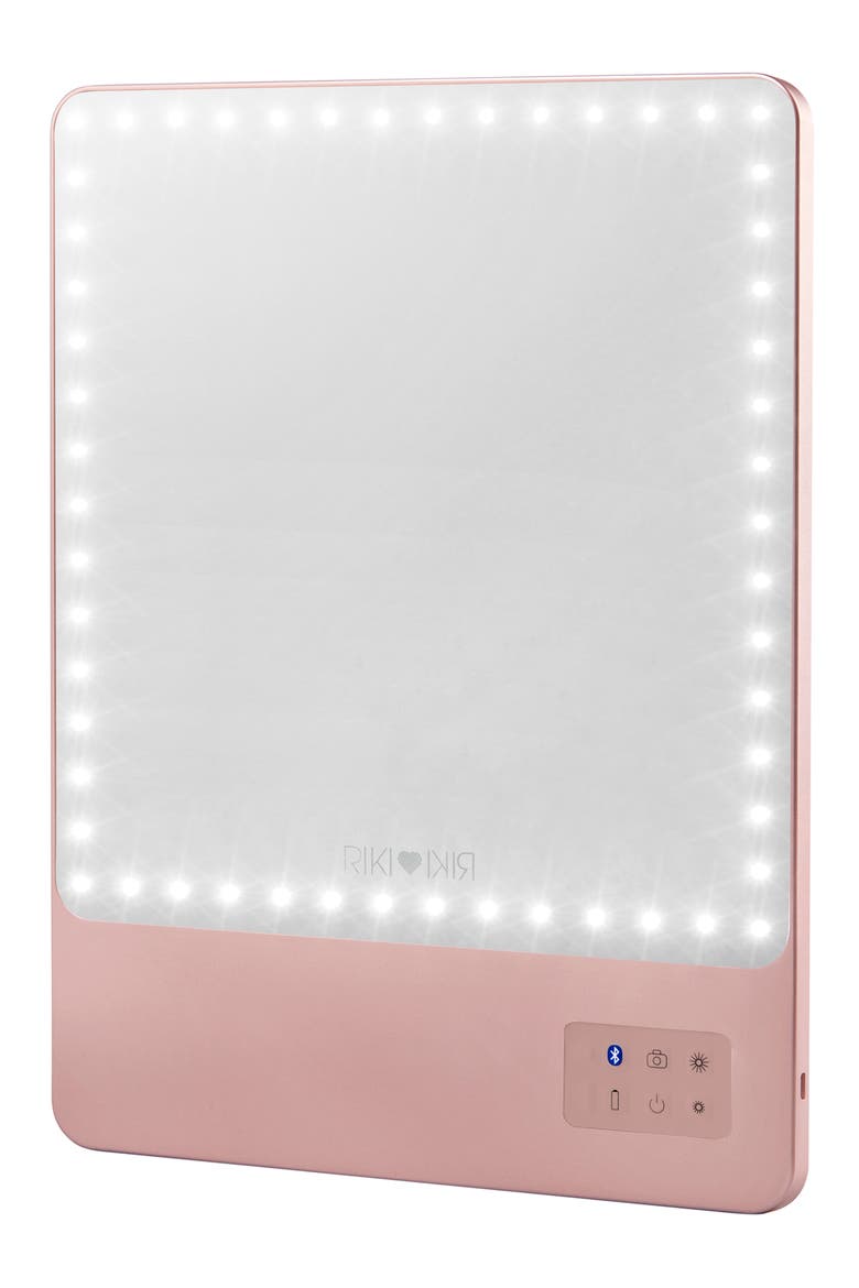 10X Skinny Lighted Mirror $230 Value, Alternate, color, ROSE GOLD