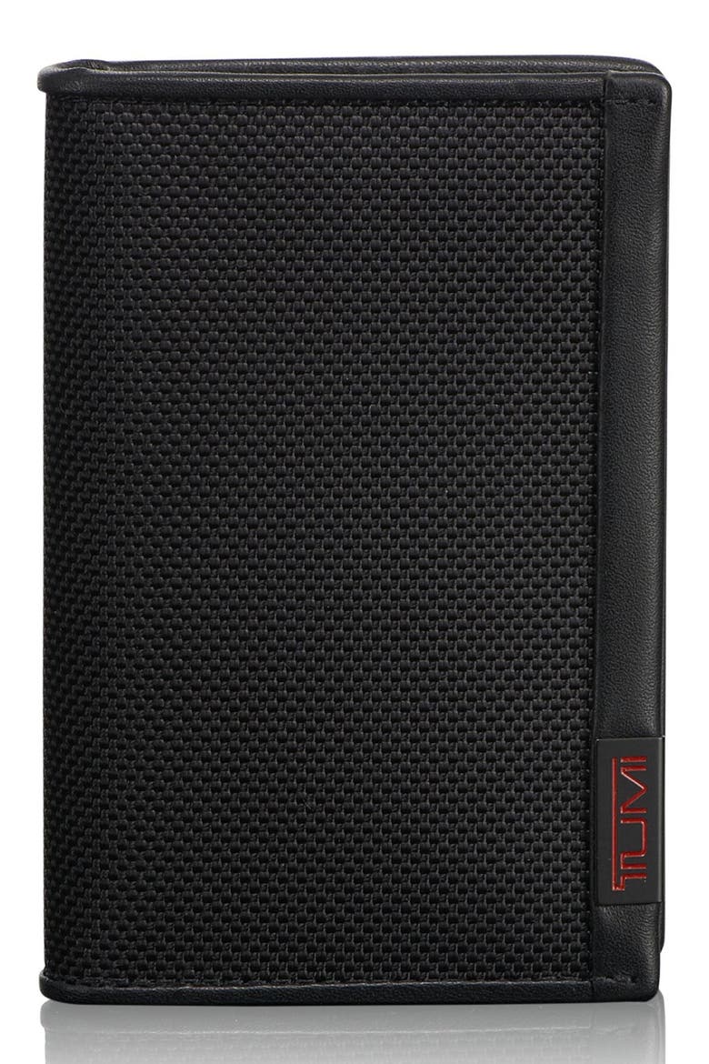 Alpha ID Lock™ Shielded Multi Window Card Case, Main, color, BLACK