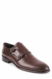 VELLAPAIS Nemo Double Monk Strap Leather Loafer