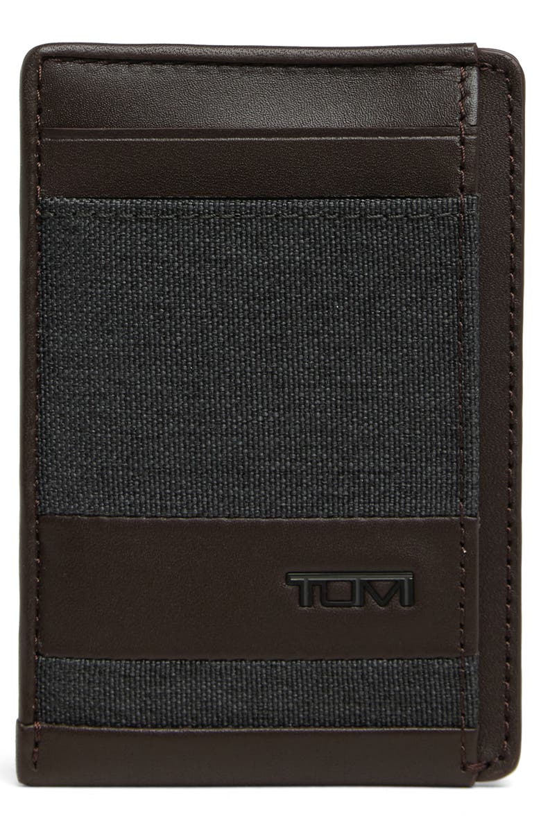 TUMI Alpha Money Clip Card Case, Main, color,