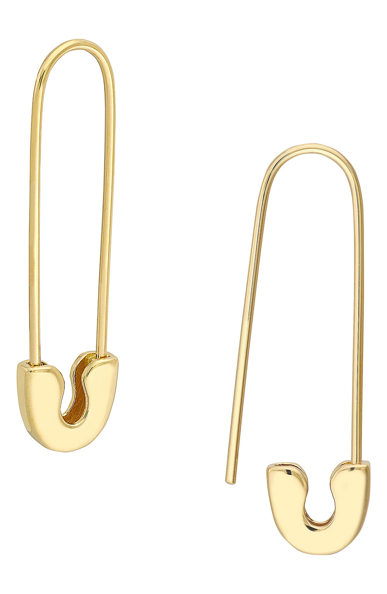HAWLEY ST Safety Pin Threader Earrings (Women) | Nordstromrack