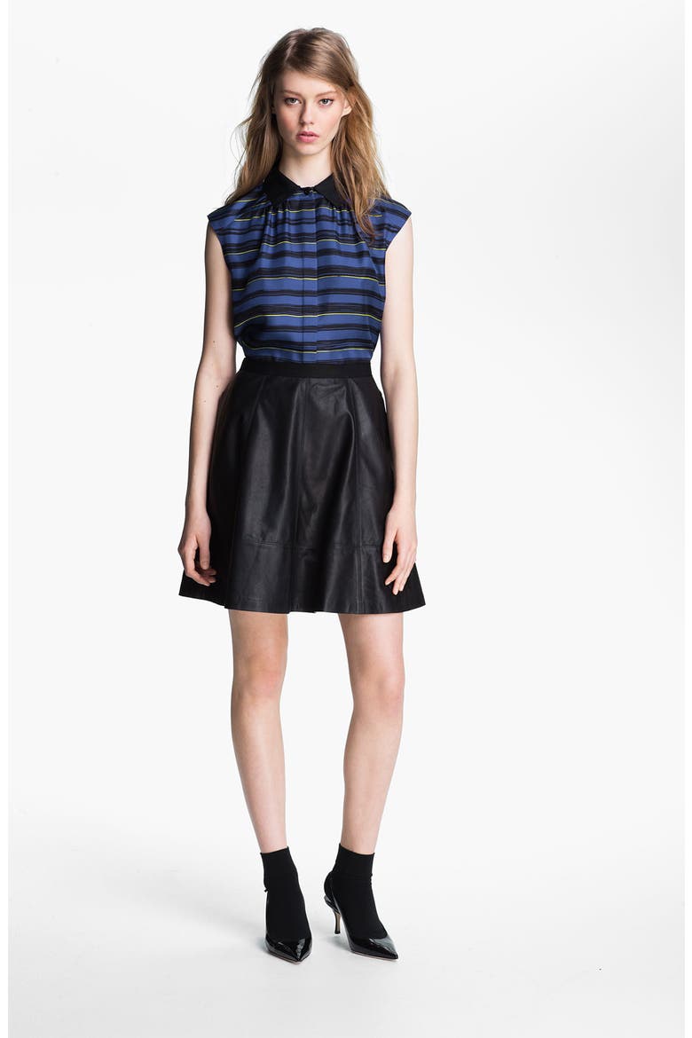 '' Silk Twill Blouse (Nordstrom Exclusive), Main, color, TRENDY STRIPE PRINT