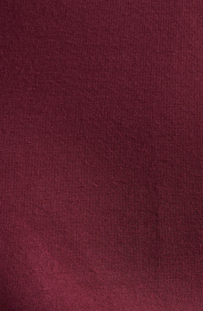 Nordstrom Scuba Knit Bomber Jacket, Alternate, color, Burgundy Royale