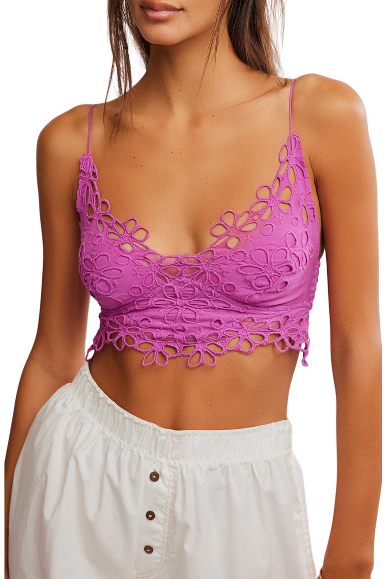 Intimately FP Asteria Bralette, Main, color, RADIENT ORCHID
