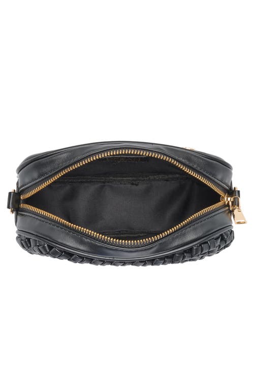 Urban Expressions Handbags Woven Crossbody Bag In Black