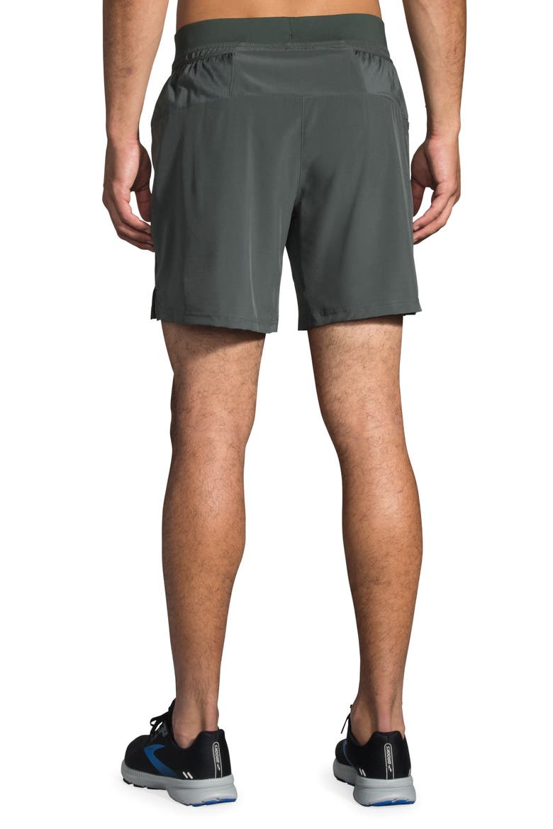 7" 2-in-1 Cargo Running Shorts, Alternate, color, DARK OYSTER