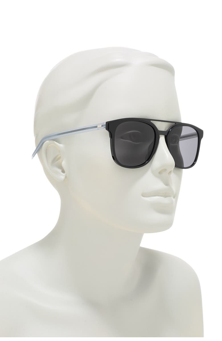 CHRISTIAN DIOR Black Tie 53mm Sunglasses, Alternate, color,