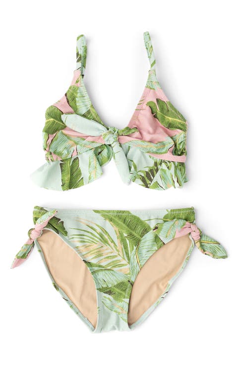 Kids' Cabana Palms Two-Piece Swimsuit (Big Kid)