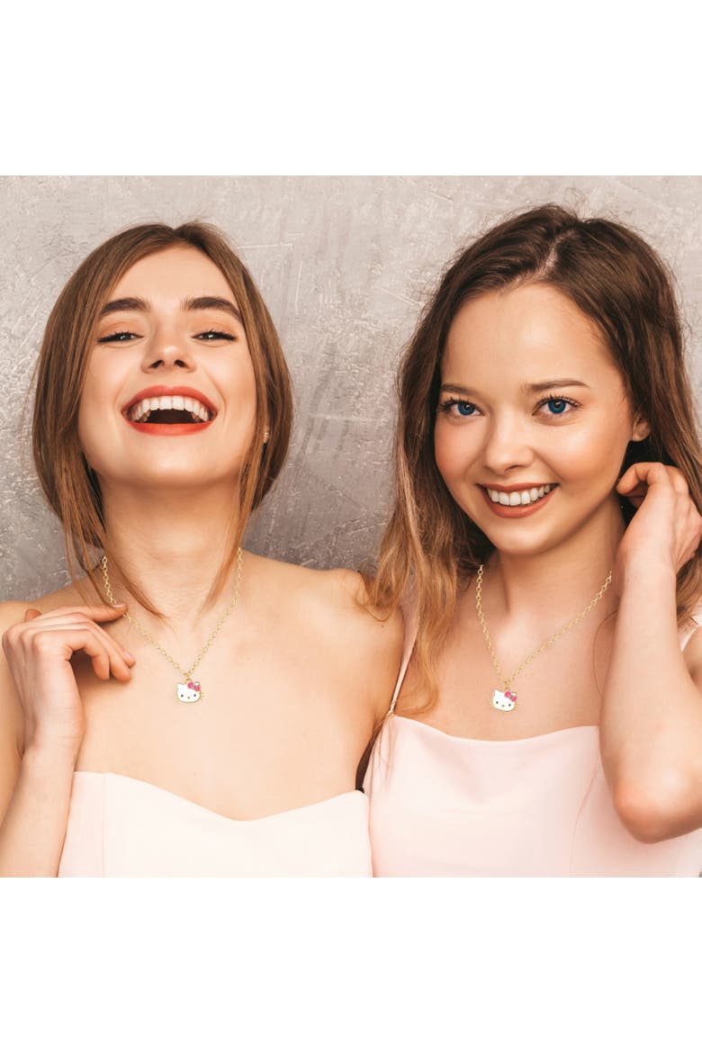 Duo Necklace Set, One Large One Small, Alternate, color, Gold