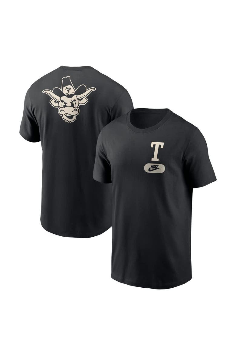 Men's Nike Black Texas Longhorns Fashion T-Shirt, Alternate, color, Black