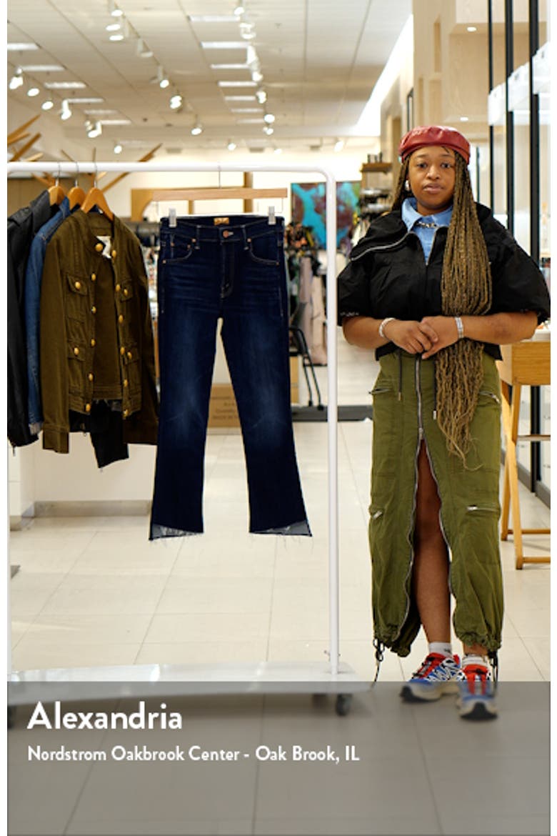 Lil' Insider Step Hem Crop Straight Leg Jeans video